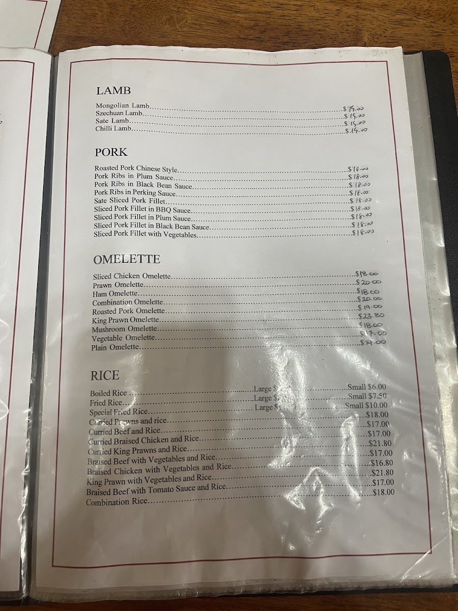 Menu Marigold Garden Chinese Restaurant-4
