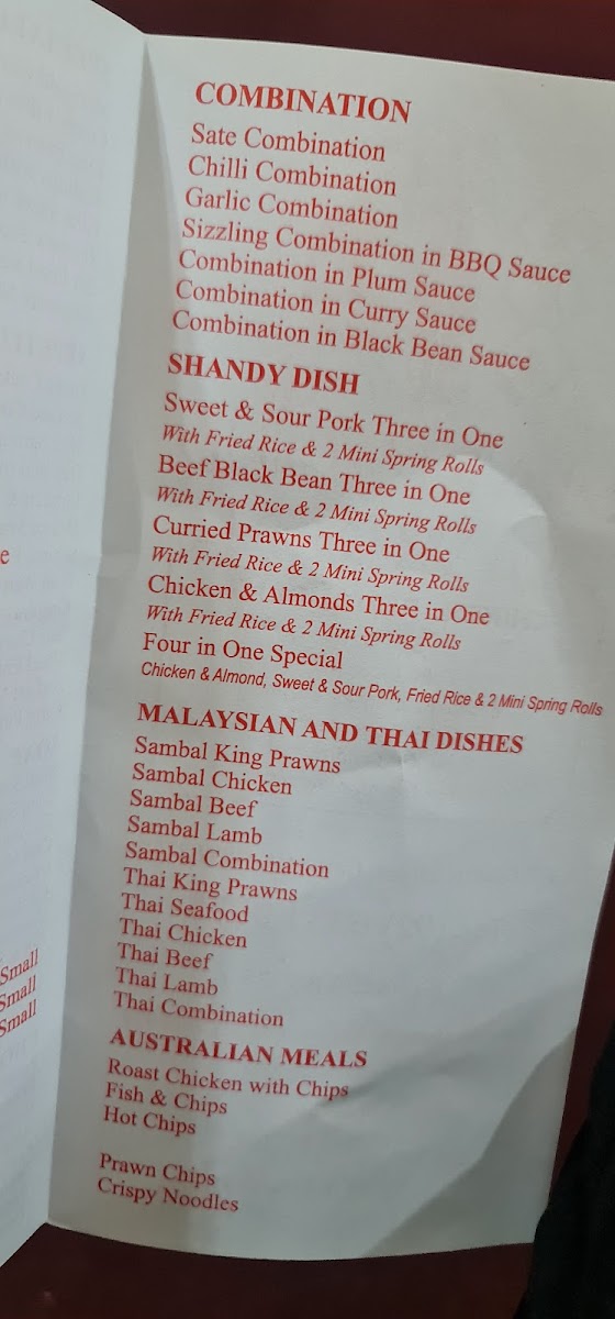 Menu Marigold Garden Chinese Restaurant-7