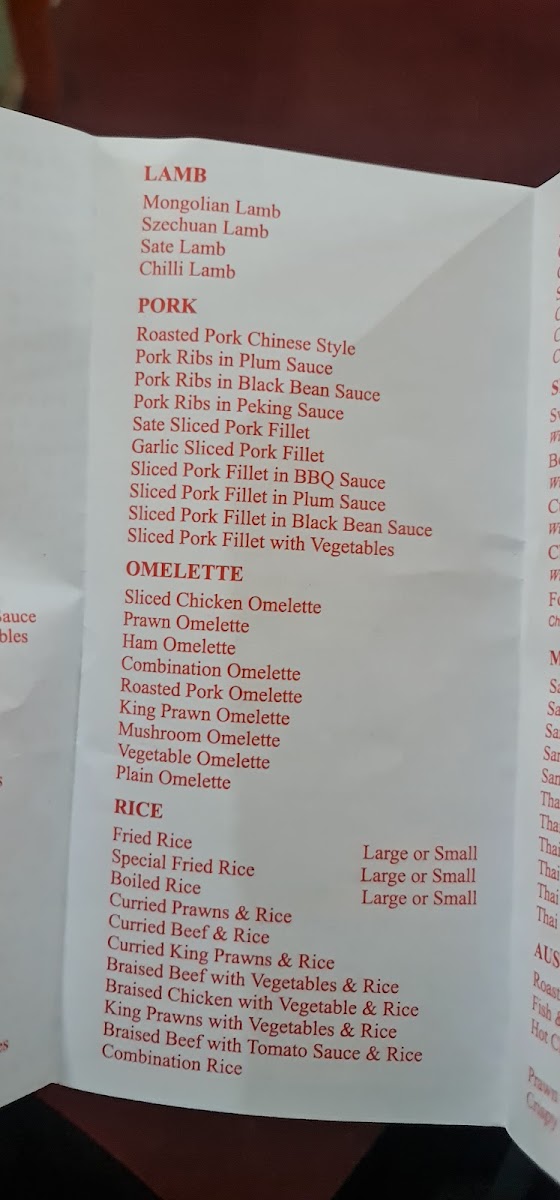 Menu Marigold Garden Chinese Restaurant-8